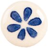 Clayre & Eef 66275BL kľučka Ø 3x3 cm béžovo-modrá