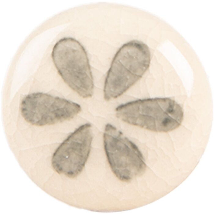 Clayre & Eef Keramický kľuč Ø 3x3 cm, V 3 cm