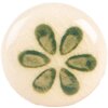 Clayre & Eef 66275GR Keramická kľučka dverí Ø 3 cm