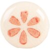 Clayre & Eef 66275O kľučka béžovo-oranžová 3x3 cm keramická