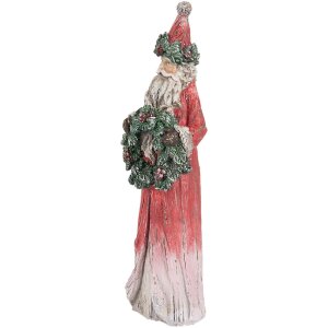 Clayre & Eef Dekorácia Santa Claus 7x6x24 cm...