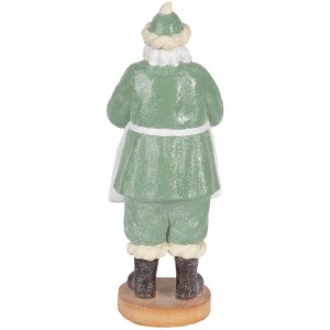Clayre & Eef Dekorácia Santa Claus 11x11x30 cm