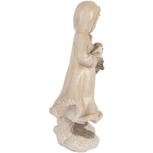 Clayre & Eef 6PR5531 Dekorácia Dieťa 10x7x17 cm béžovo-hnedá