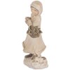 Clayre & Eef 6PR5531 Dekorácia Dieťa 10x7x17 cm béžovo-hnedá