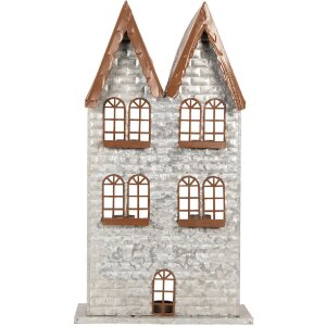 Clayre & Eef 6Y5811 Svietnik Domčeky 30x13x54 cm...