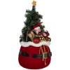 Clayre & Eef 50829 Dekoračný vianočný stromček s LED 30x70 cm