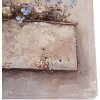 Clayre & Eef 66265 nástenná dekorácia 36x36 cm Béžová ružová