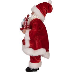 Clayre & Eef Dekorácia Santa Claus 16x8x28 cm