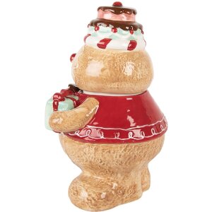 Clayre & Eef 6CE2214 Nádoba na zásoby s vekom 17x14x24 cm