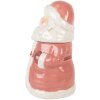 Clayre & Eef 6CE2215 Nádoba s vekom 15x26 cm Ružová/Biela