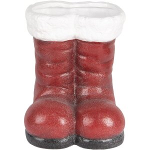 Clayre & Eef Dekoračná čižma Santa Clausa...