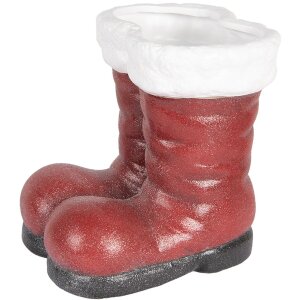 Clayre & Eef Dekoračná čižma Santa Clausa...