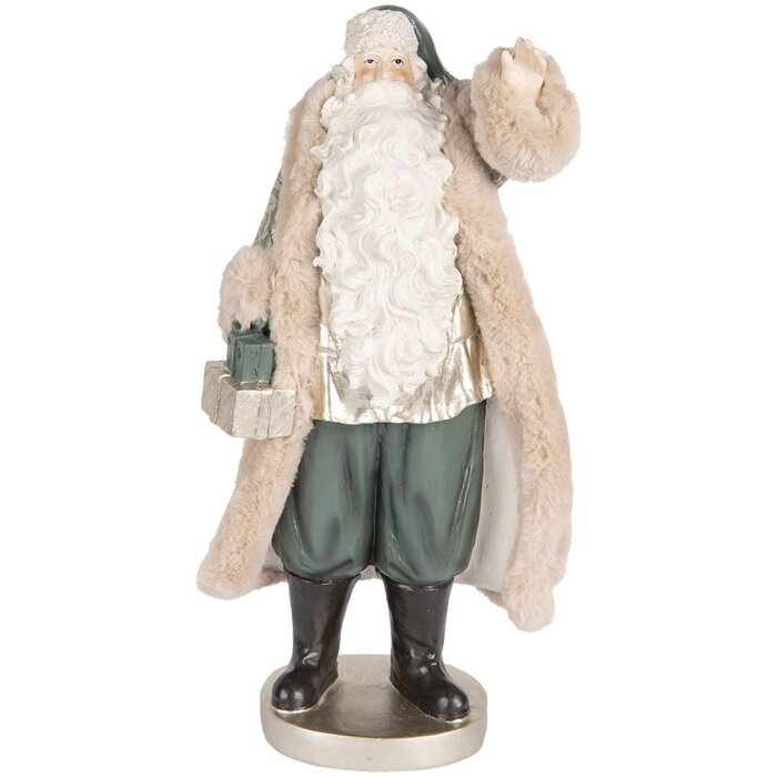 Dekorácia Santa Claus Clayre & Eef 20x15x42 cm