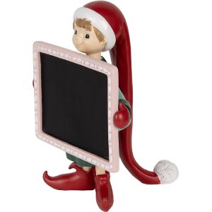 Clayre & Eef Elf s tabuľou 18x15x23 cm -...