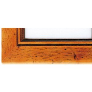Fotorámik Louisiane 20x30 cm – Žlté pravé drevo so sklom