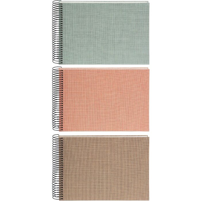 Goldbuch Špirálový album Summertime 24x17 cm - 3 farby