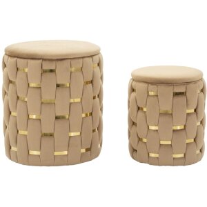 Mauro Ferretti Súprava taburetiek so skrinkou...