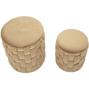 Mauro Ferretti Súprava taburetiek so skrinkou...