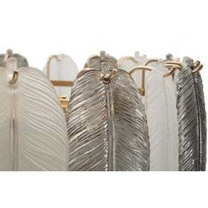 Mauro Ferretti Stropné svietidlo Leafy multicolor 60x40-87 cm 9xE14