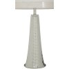 Mauro Ferretti Stolná lampa Tower strieborná biela 30x54 cm E27