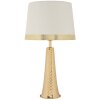 Mauro Ferretti stolná lampa Tower zlatá biela Ø 30x54 cm E27