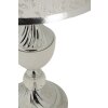 Mauro Ferretti stolná lampa Kody strieborná biela 30x54 cm E27