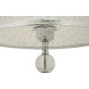 Mauro Ferretti stolná lampa Kody strieborná biela 30x54 cm E27
