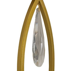 Mauro Ferretti nástenné svietidlo Vienna gold white 26x15x50 cm E14