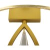 Mauro Ferretti nástenné svietidlo Vienna gold white 26x15x50 cm E14