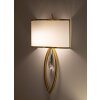 Mauro Ferretti nástenné svietidlo Vienna gold white 26x15x50 cm E14
