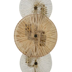Mauro Ferretti stolná lampa Osaka sklo železo 20x18x66 cm