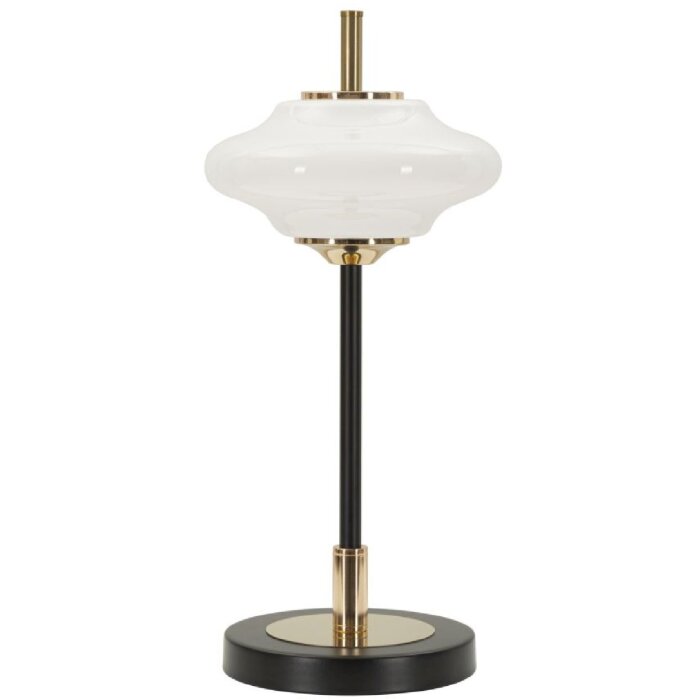 Mauro Ferretti Stolná lampa Vintage Sklo Železo 22x46 cm E14