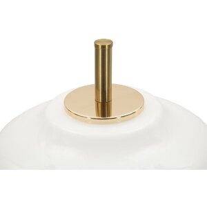 Mauro Ferretti Stolná lampa Vintage Sklo Železo 22x46 cm E14