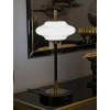 Mauro Ferretti Stolná lampa Vintage Sklo Železo 22x46 cm E14