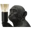 Mauro Ferretti Stolná lampa Sediaca opica Čierna 33x33x32 cm
