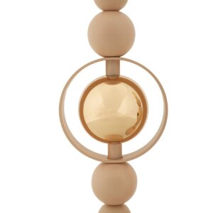 Mauro Ferretti svietnik Saturn ružový – 2-dielna súprava