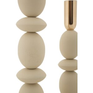 Mauro Ferretti svietnik Shuttle krémový 2-dielna súprava