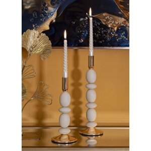 Mauro Ferretti svietnik Shuttle krémový 2-dielna súprava