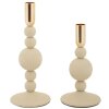 Mauro Ferretti svietnik Aster creme – 2-dielna súprava