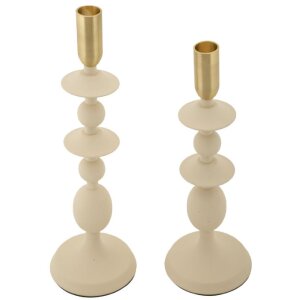 Mauro Ferretti Sviečnik Gemini krémový -...