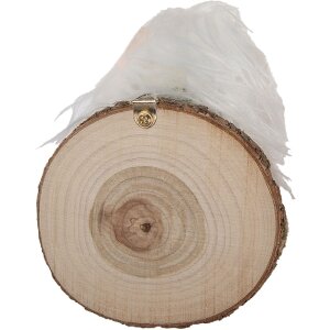 Clayre & Eef 66295 Nástenný vešiak Filcový pes 11x15x14 cm