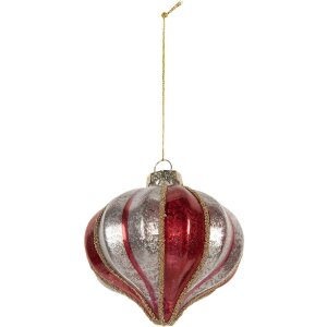 Clayre & Eef Vianočná guľa Ø 8 cm...