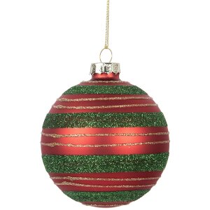 Clayre & Eef 6GL5170 Vianočná guľa...