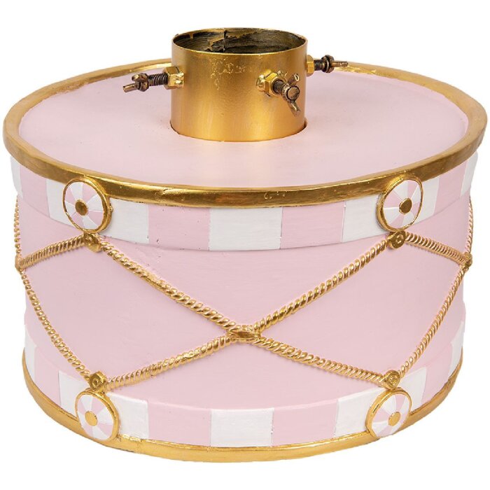 Clayre & Eef 6MG0107 Stojan na vianočný stromček 40x40x30 cm Ružové zlato