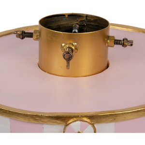 Clayre & Eef 6MG0107 Stojan na vianočný stromček 40x40x30 cm Ružové zlato