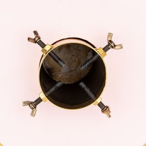 Clayre & Eef 6MG0107 Stojan na vianočný stromček 40x40x30 cm Ružové zlato