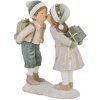 Clayre & Eef 6PR5651 Detská dekorácia 15x6x18 cm Béžovo-zelená