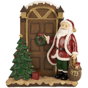 Clayre & Eef 6PR5670 Dekorácia Santa Claus 18x7x20 cm
