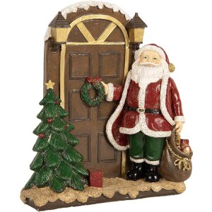 Clayre & Eef 6PR5670 Dekorácia Santa Claus 18x7x20 cm
