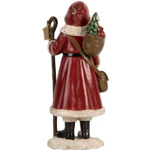 Clayre & Eef Santaklaus 6PR5672, 12x11x26 cm, červeno-biely